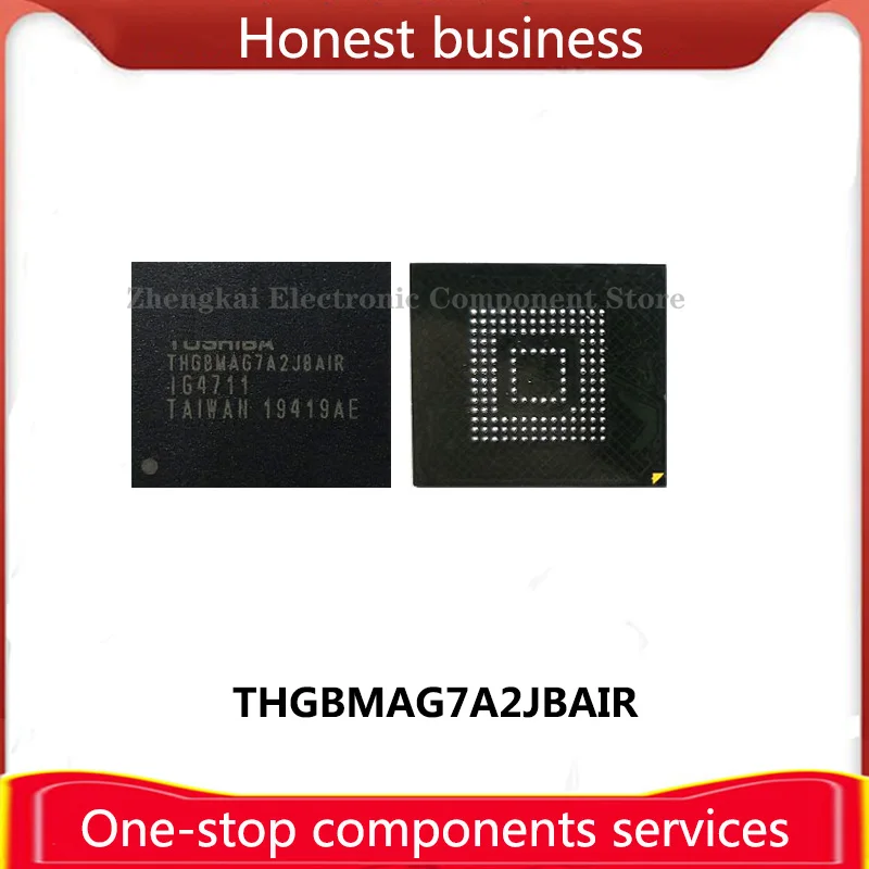 

THGBMAG7A2JBAIR 16G 100% Working 100% Quality eMMC BGA 16Gb Chip Mobile Phone Hard Disk Memory Computer Storage THGBMAG7A2J