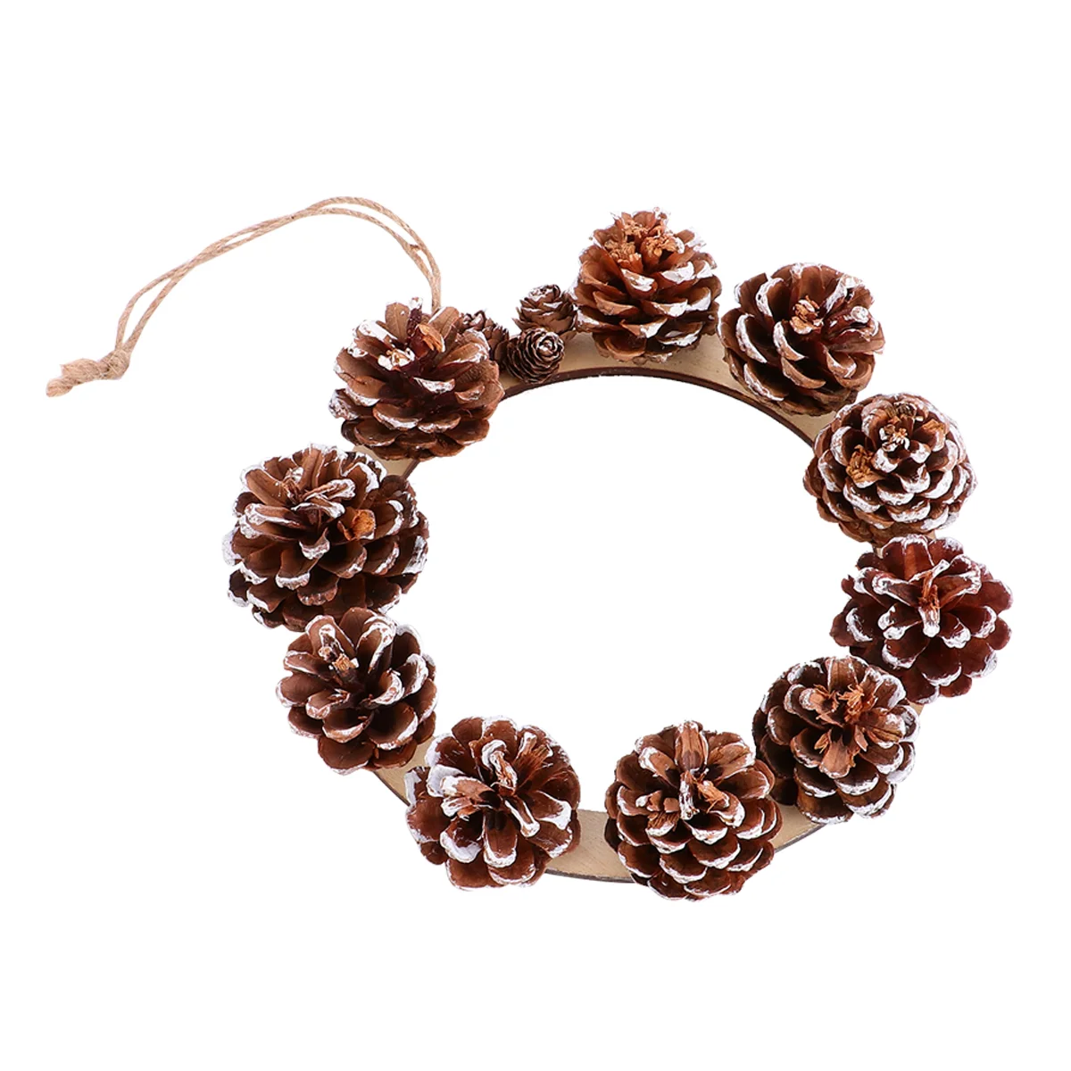 

1pc Christmas Wreath Christmas Pine Wreath Fall Party Wall Wreath Xmas Tree Ornaments Winter Fruit Wreath