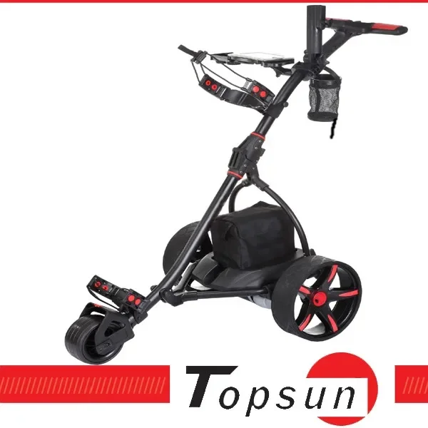 Дизайнерская горячая электрическая тележка для гольфа с дистанционным