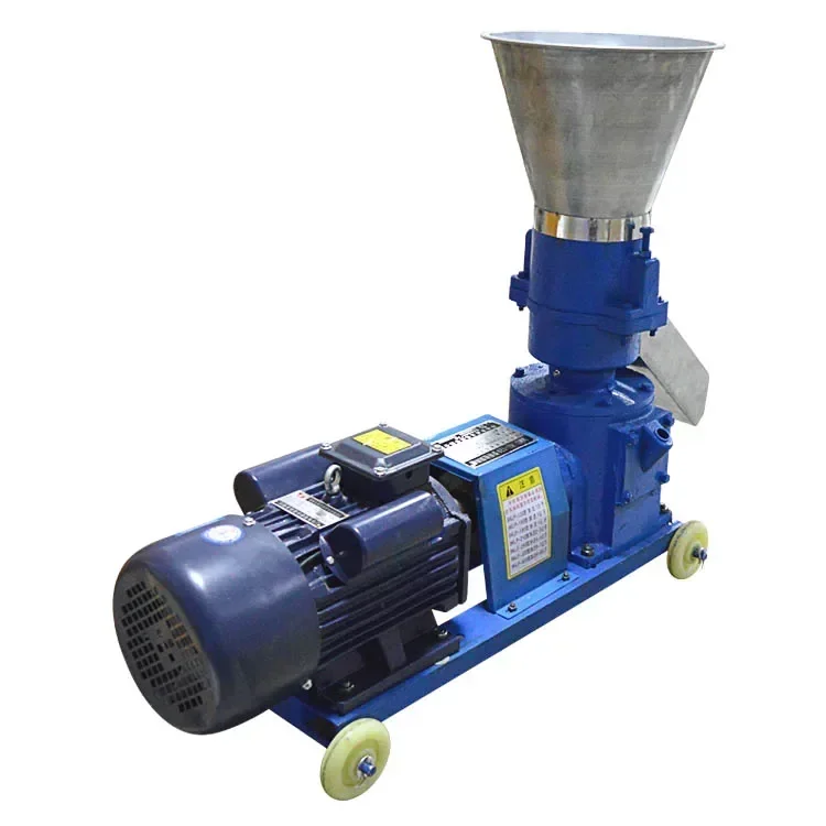 Гранулятор кормов для производства гранул 60-100 кг/ч машина влажных и сухих