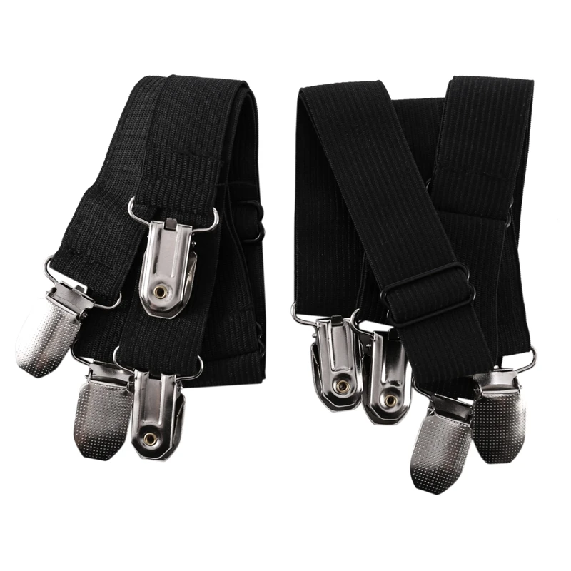 

Sheet Straps Adjustable Bed Corner Holder Elastic Straps Fasteners Clips Grippers Mattress Cover Sheet Bed Suspenders, Black, Pa