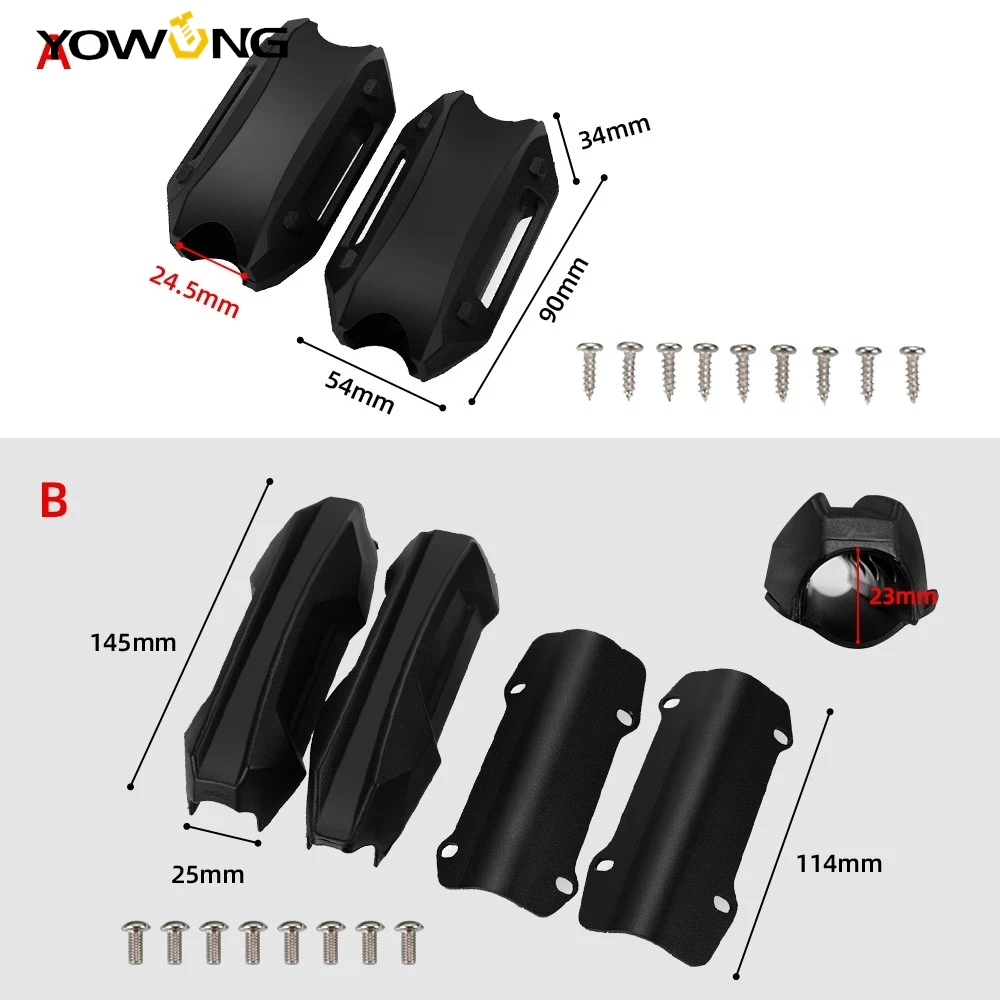 Для Aprilia SHIVER/GT CAPONORD 1200 SHIVER 750 900 мотоцикла 25 мм защита двигателя бампера