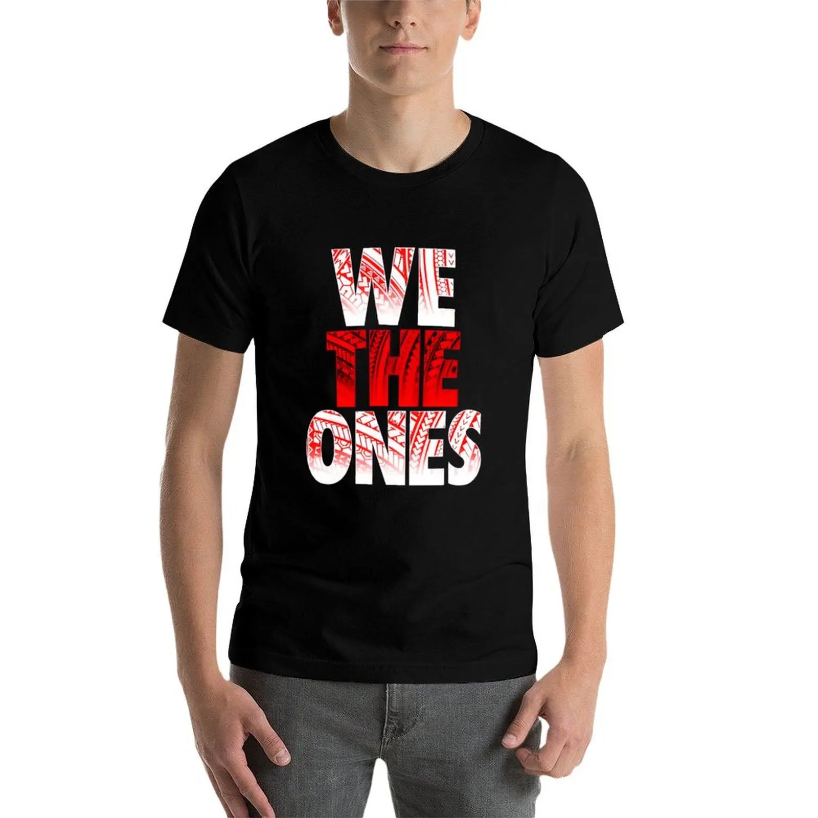 Фото Футболка We the ones bloodline Jey Uso, базовая повседневная футболка с коротким рукавом №4