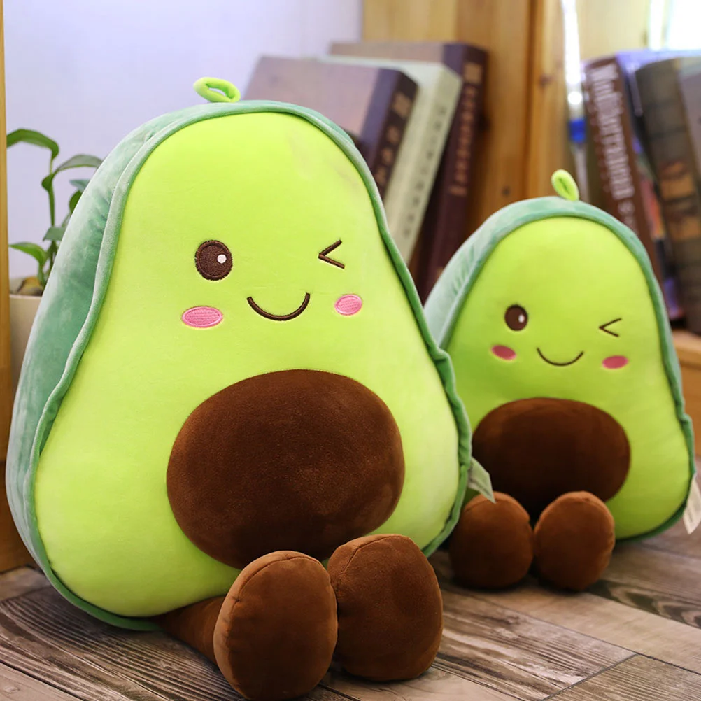 

1pc Avocado Plush Pillow Avocado Plush Toys Cartoon Throw Pillow for Home Hug