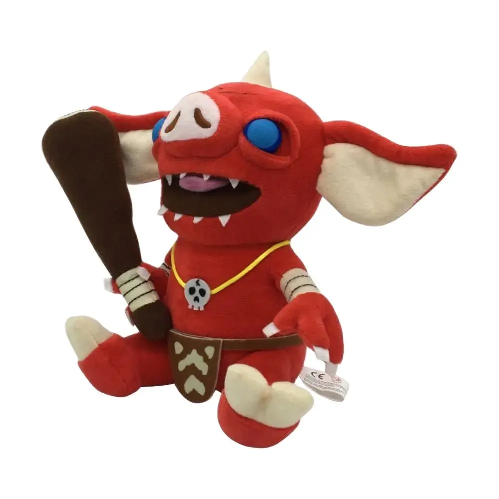 

New 21cm The Legend Zeldade Breath of The Wild Bokoblin Stuffed Plush Doll Toy halloween gift for kids