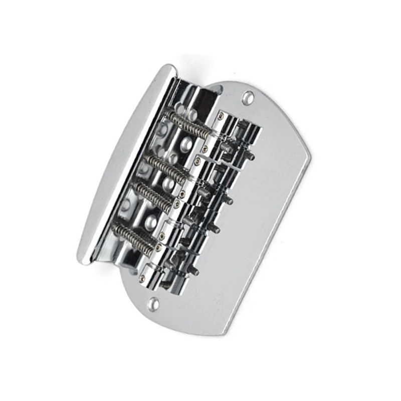 Тяговая пластина для электрогитары PB Bass Bridge 4-струнная полукруглая нижняя часть