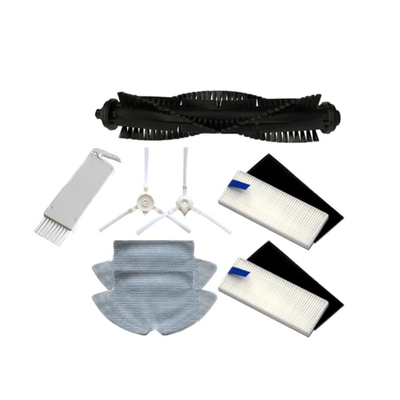 

Насадка на швабру для пылесоса 360 S6, съемная основная и боковая щетки, моющийся фильтр НЕРА, сменные комплекты деталей