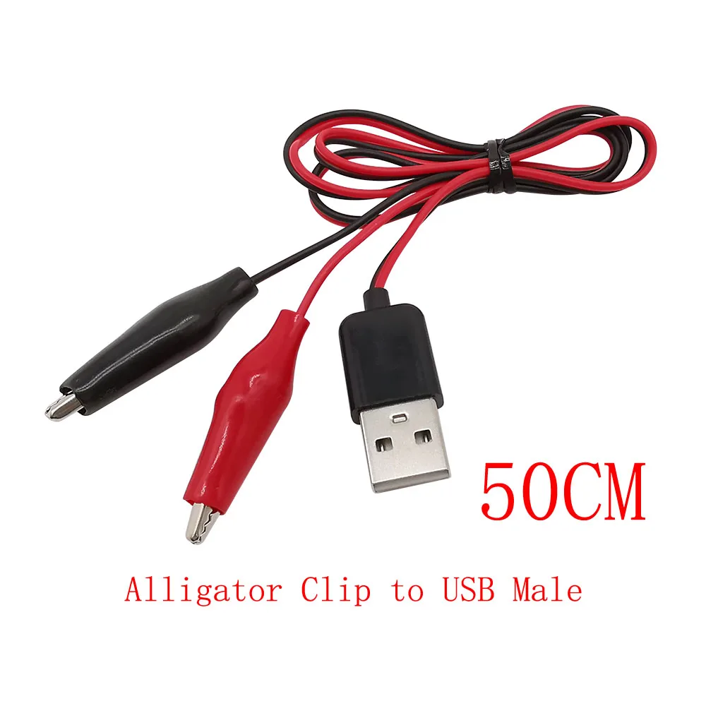 Зажимы типа «крокодил», испытательные выводы, 4 мм, разъем «банан», USB, штекер постоянного тока, гнездовой провод для тестового зонда, мультиметра, «сделай сам», батарея для эксперимента