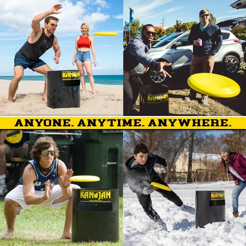 

Outdoor Game Set - Fun & Exciting 2-in-1 Value Pack Jam Disc Toss for Family Thrills and Perfect Activity Fun!