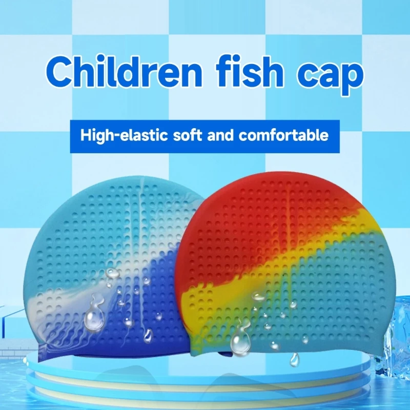 

Силиконовая шапочка для купания, шапочка для бассейна, высокоэластичная шапочка для дайвинга, для водных видов спорта