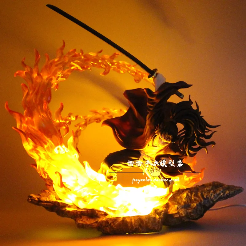 Фигурка аниме рассекающий демонов светильник головки 33 см |