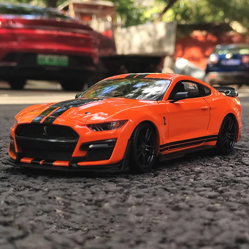 

Maisto 1:24 Ford Mustang Shelby GT500 Supercar Alloy Car Model Diecasts & Toy Vehicles Collect Car Toy Boy Birthday gifts