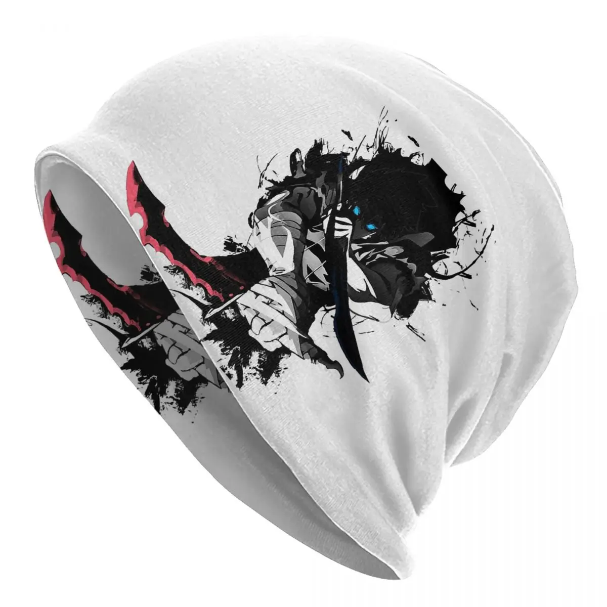 

Solo Leveling Adventure Anime Fashion Hats Sung Jin Woo Cool Thin Hat Bonnet Special Skullies Beanies Caps Men Women's Earmuffs