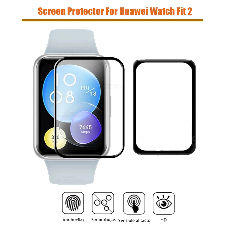

Screen Protector 3D PMMA Curved Edge HD Full Coverage Film for Huawei watch fit 2 Fit2