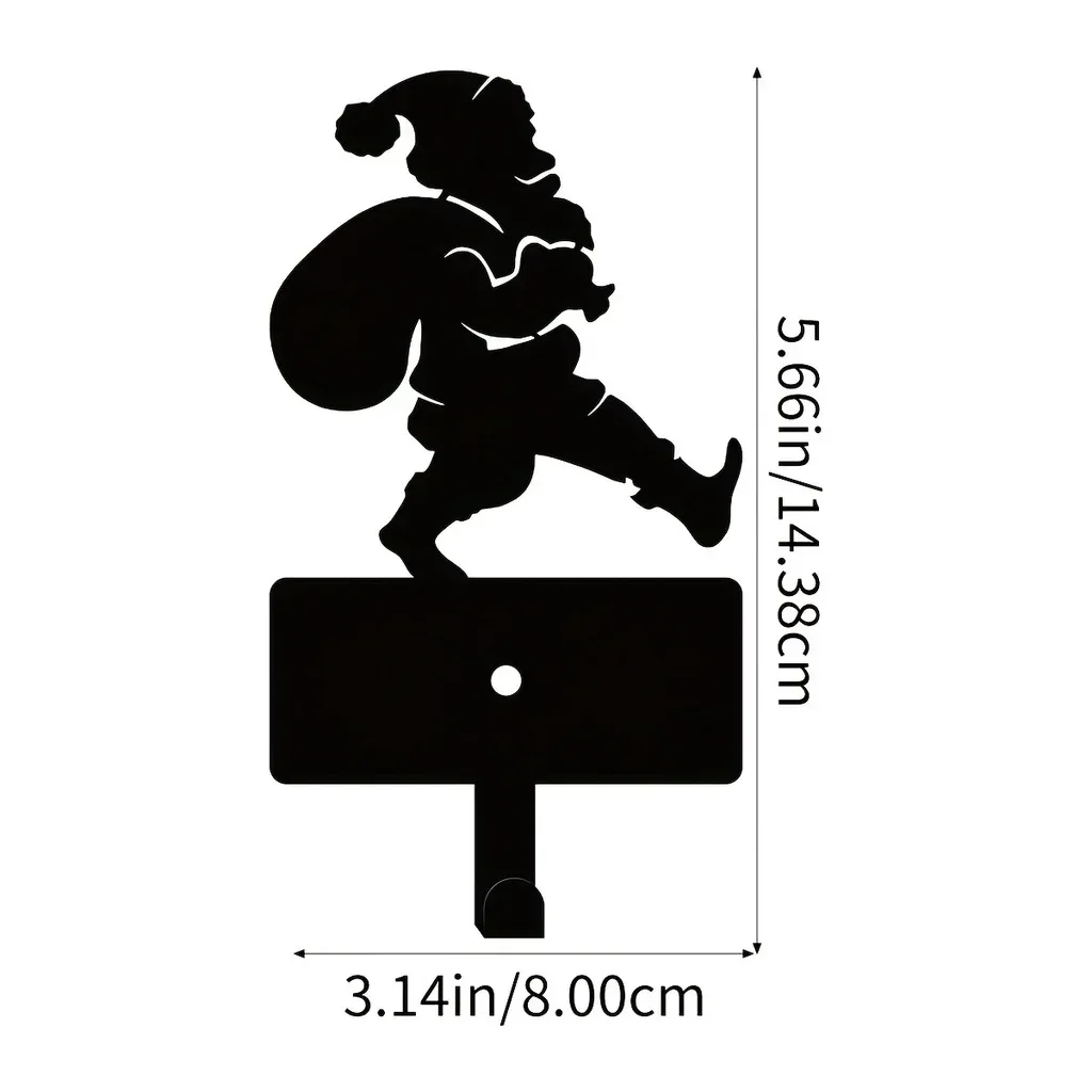 Металлический рюкзак Hello Young крючок Санта-Клауса ремень для ключей подвесной