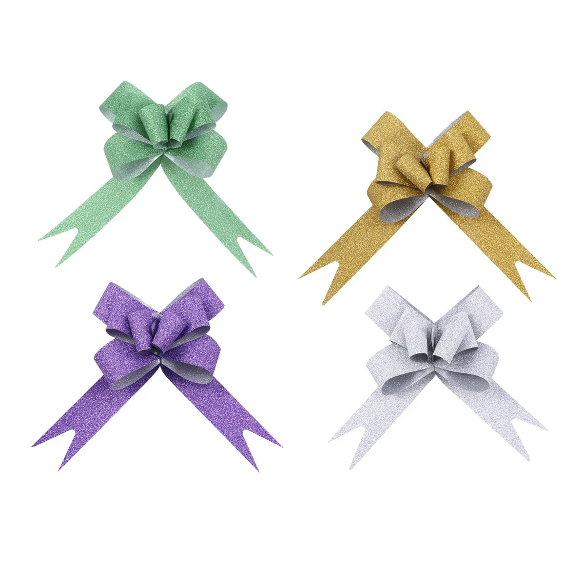 

100pcs Bows Gift Knot Ribbons House Car Favors String Bows for Wedding