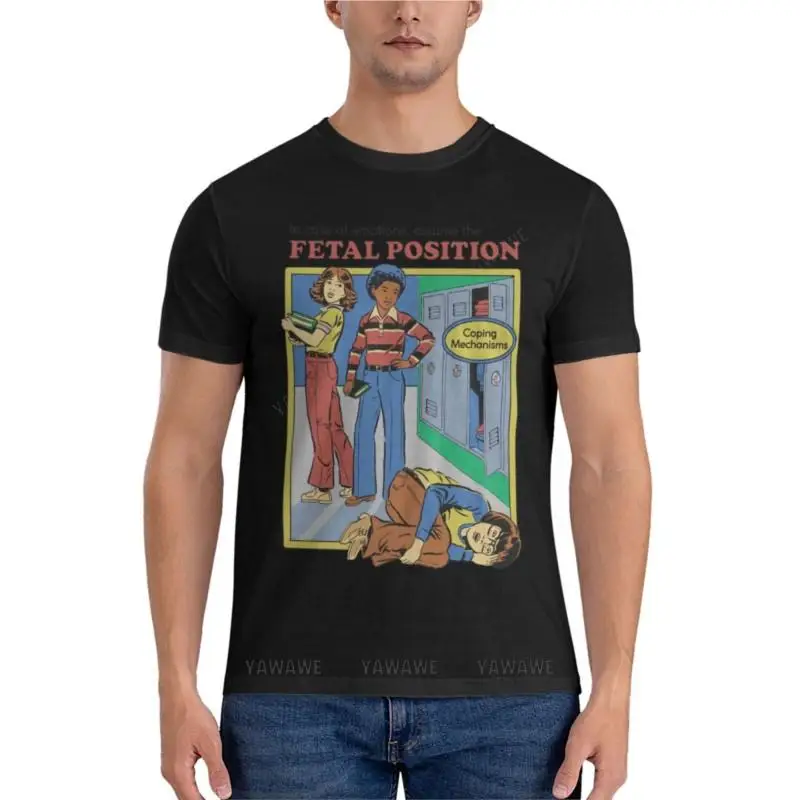 

Assume the Fetal PositionClassic T-Shirt black t shirt vintage clothes summer tops hippie clothes brand t-shirt summer top tees