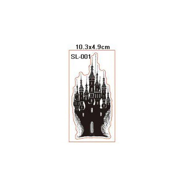 

New Arrival Castle Clear Stamps for DIY Scrapbooking Card Transparent Silicone Stamp Making Photo Album Crafts Decor