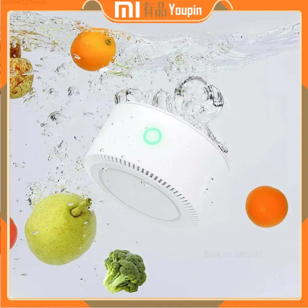 

Youpin Portable Fruit Vegetables Purifier for Sterilize Disinfection Remove Pesticide Residues Home Kitchen Vegetable Sterilizer