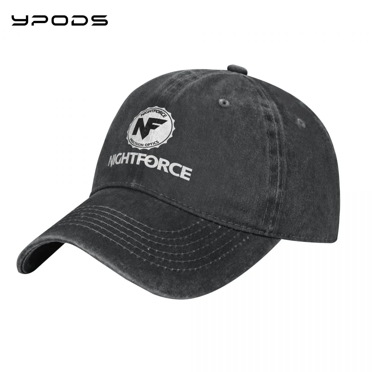 

Denim Baseball Cap Men Women Nightforce Optics Rifle Scope Military Hunting Tactical White Snapback Hat Summer Sports Hip Hop