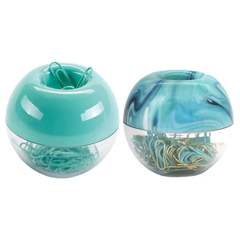 

200 Pcs 28Mm Round Magnetic Paper Clips Non Slip Smooth Surface