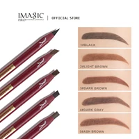 imagic makeup eyebrow pencil with brush waterproof long lasting no blooming natural enhancers sweat proof easy coloring cosmetic