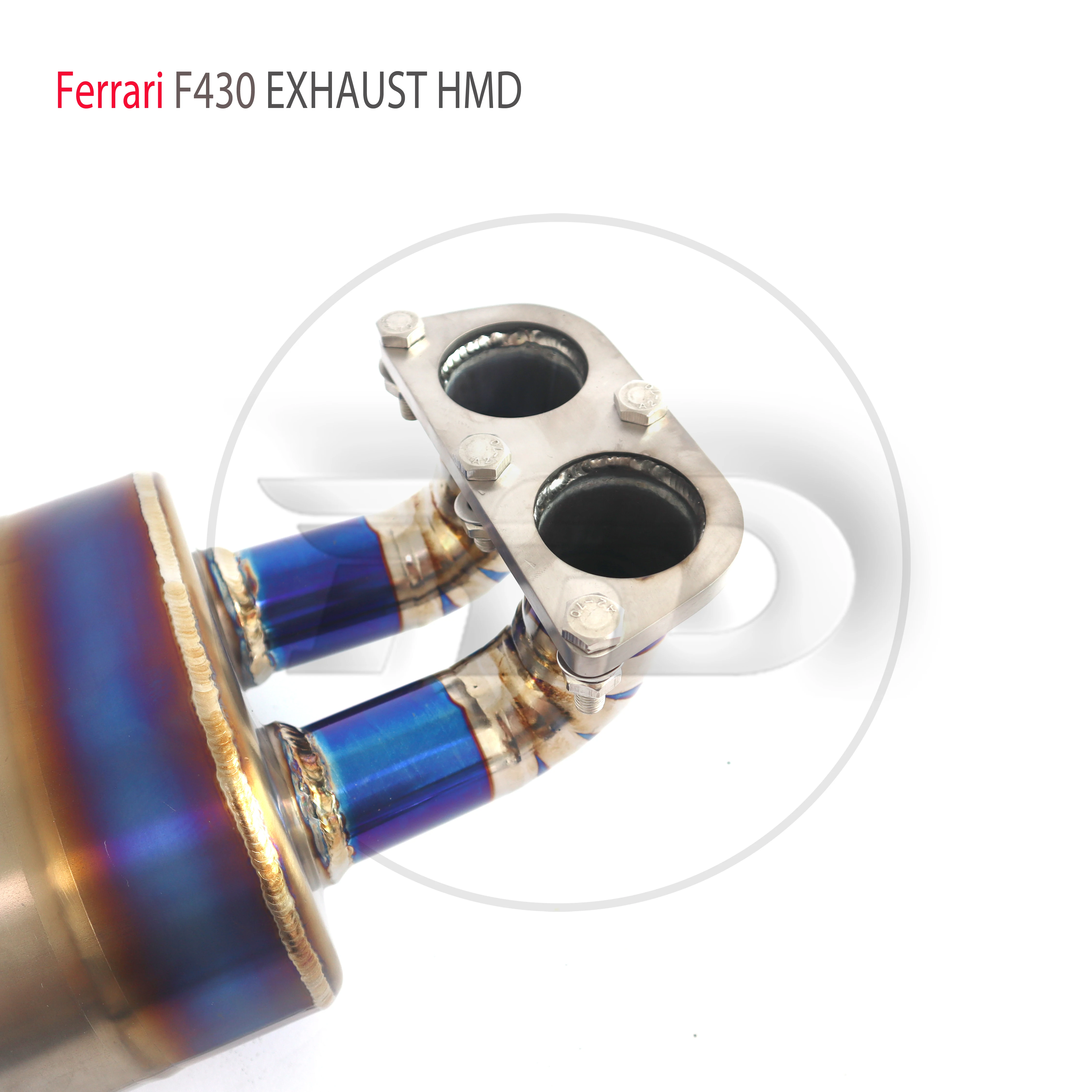 Выхлопная система HMD из титанового сплава эффективный Catback для Ferrari F430 Spider 4.3L