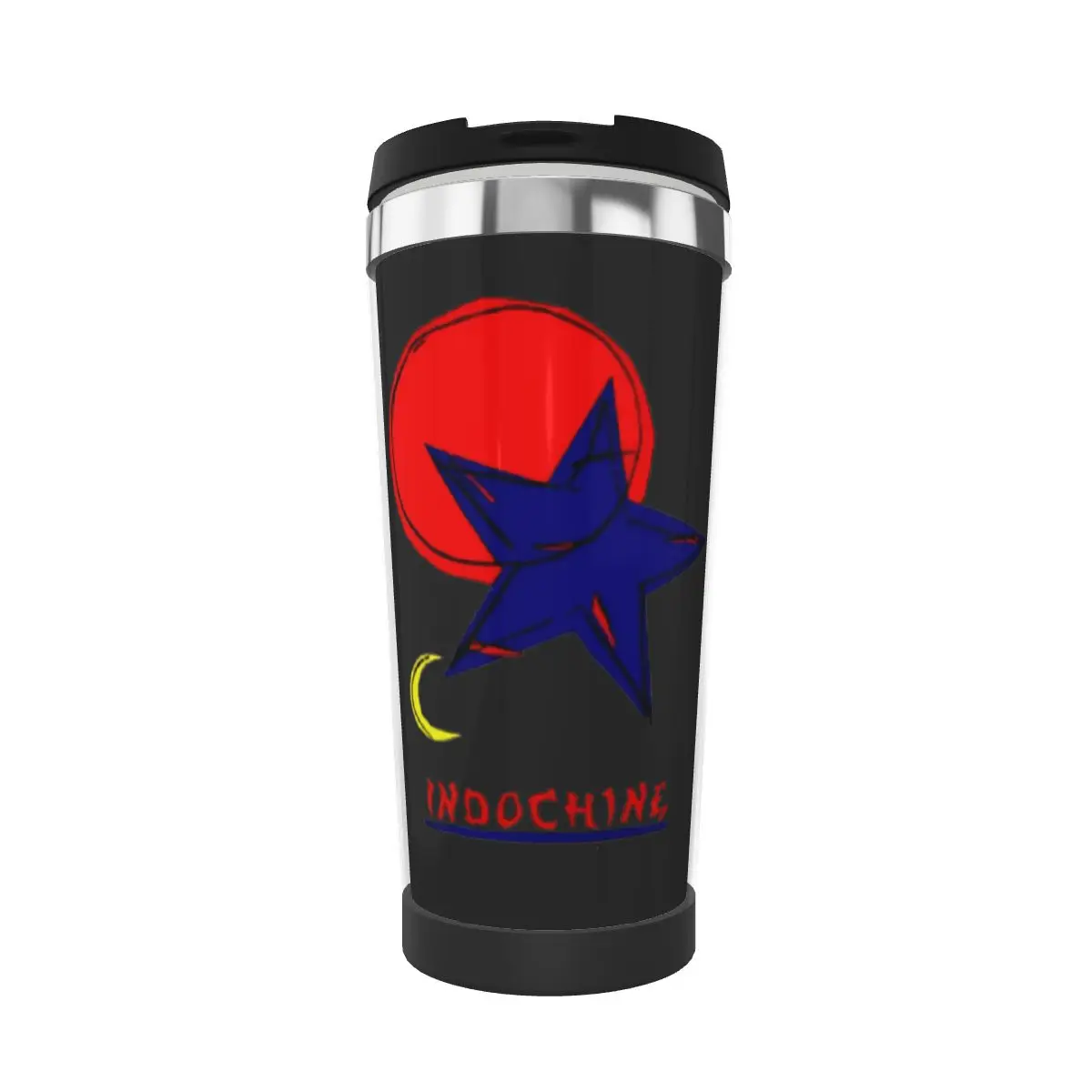 

Double Insulated Water Cup Best Selling Of Indochine Graphic Heat Insulation coffee cups Thermos flask Mug Humor Graphic