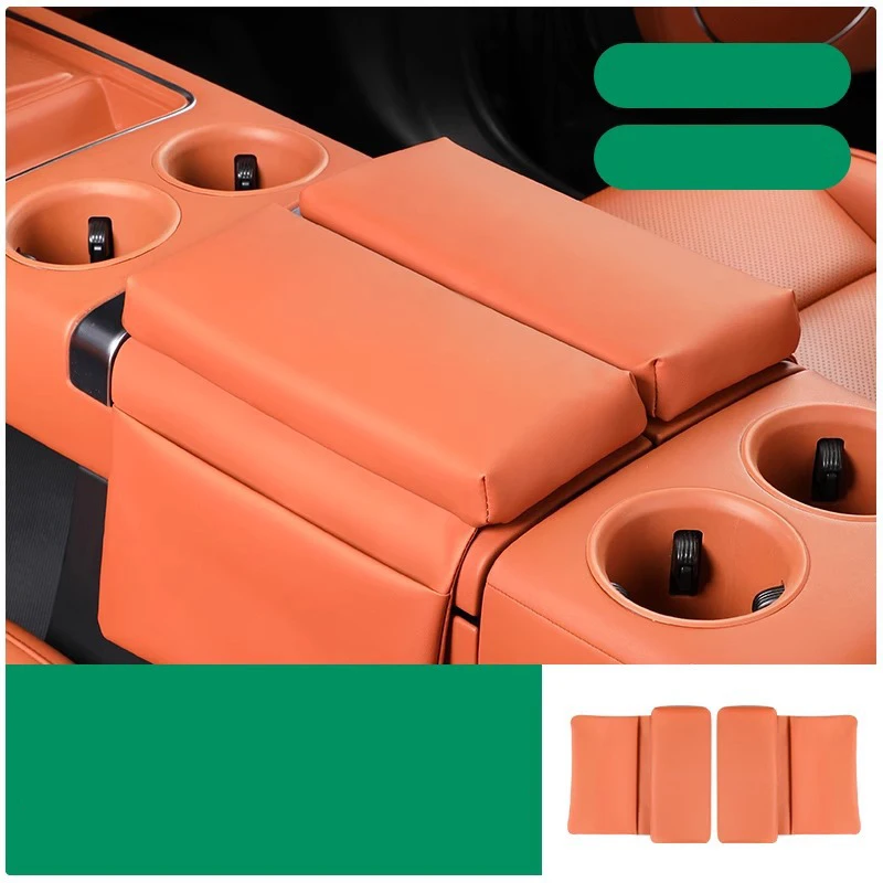 

Для Li Lixiang L6 L7 L8 L9 Автомобильный Стайлинг Подлокотник Коробка для увеличения высоты Кожаный защитный чехол Сумка для хранения Автоаксессуары