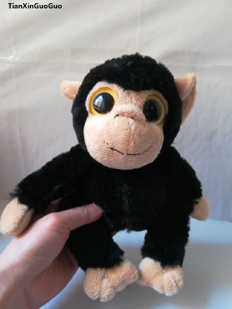 

Милая плюшевая игрушка обезьянка примерно 25 см, черная обезьянка, мягкая кукла, детская игрушка, подарок на день рождения B2094