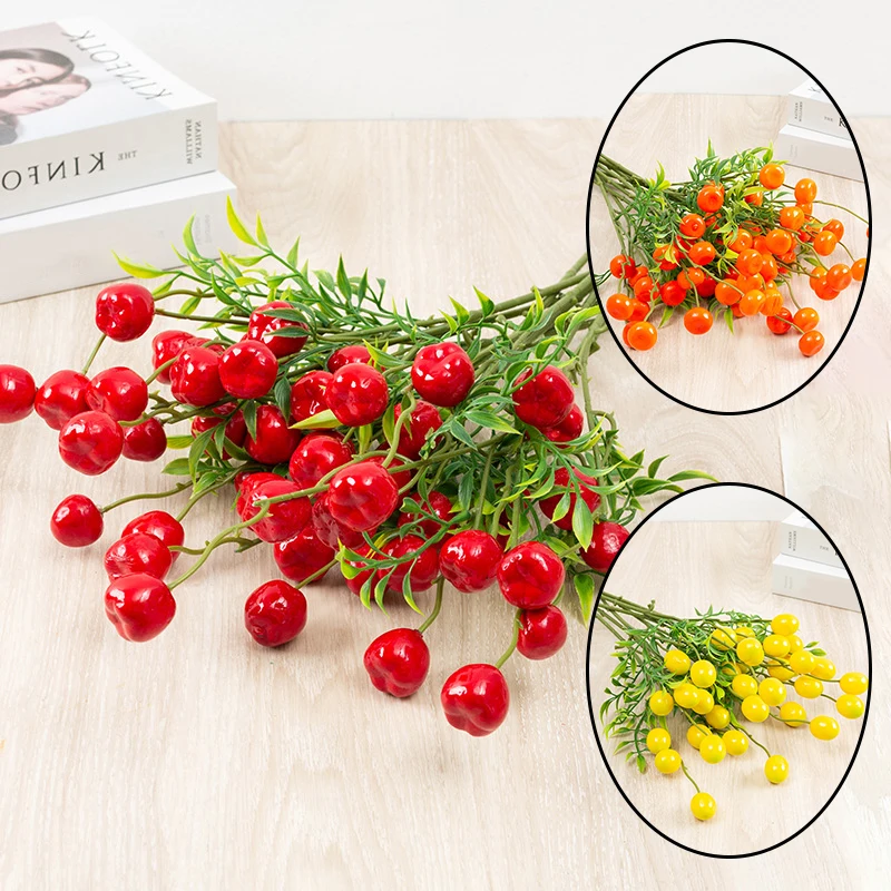 Имитация фруктового дерева сахарница апельсин маленький фрукт искусственные