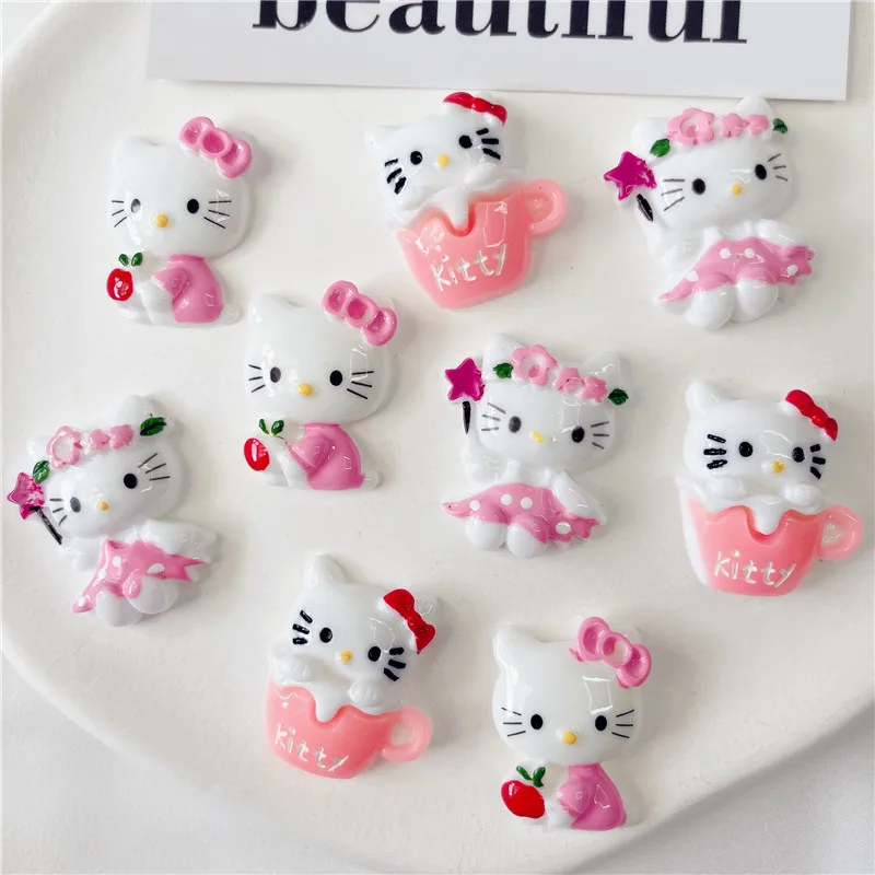 5 шт. милые аниме Sanrios Hellokittys милая волшебная палочка кошка сделай сам