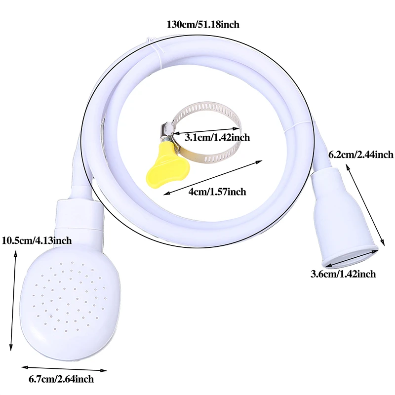 Многофункциональный смеситель для душа распылители дренажный фильтрующий шланг