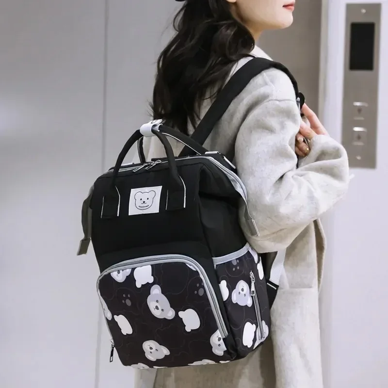 Сумка для мамы, вместительная Портативная сумка через плечо для мамы ...