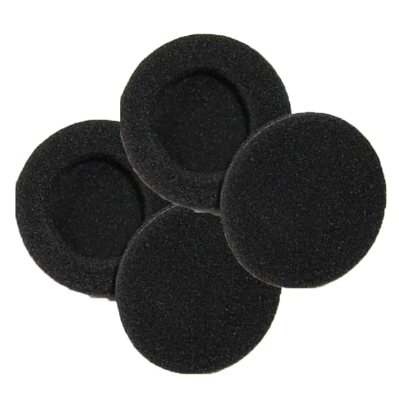 

4pcs 50mm Headphone Pad Replacement Foam Pad Ear Pad Sponge Cushion Cover Headset Case Replacement Foam Earphone Accessories