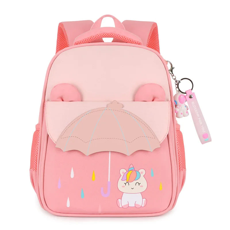 New Kids Fashion Children's Cartoon Lovely Unicorn Dinosaur Kindergarten Lightweight Backpacks for Girls and Boys Large Capacity