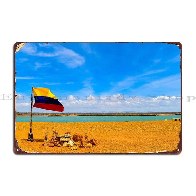 

6-Дюймовый Металлический плакат с изображением дикой пляжной таблички, клуба, детской пещеры, настенная табличка, печатная роспись, жестяно...