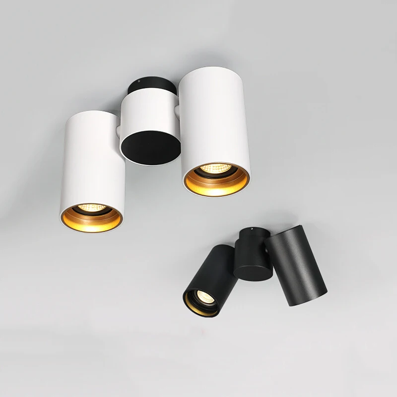 

Светодиодный потолочный светильник с антибликовым покрытием, регулирусветодиодный точечный светодиодный светильник черного/белого цвето...