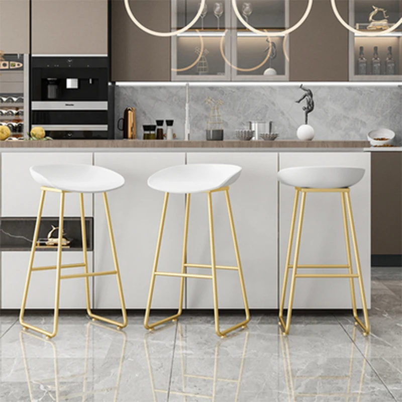 Барные стулья в скандинавском стиле барные простые современные высокие ретро