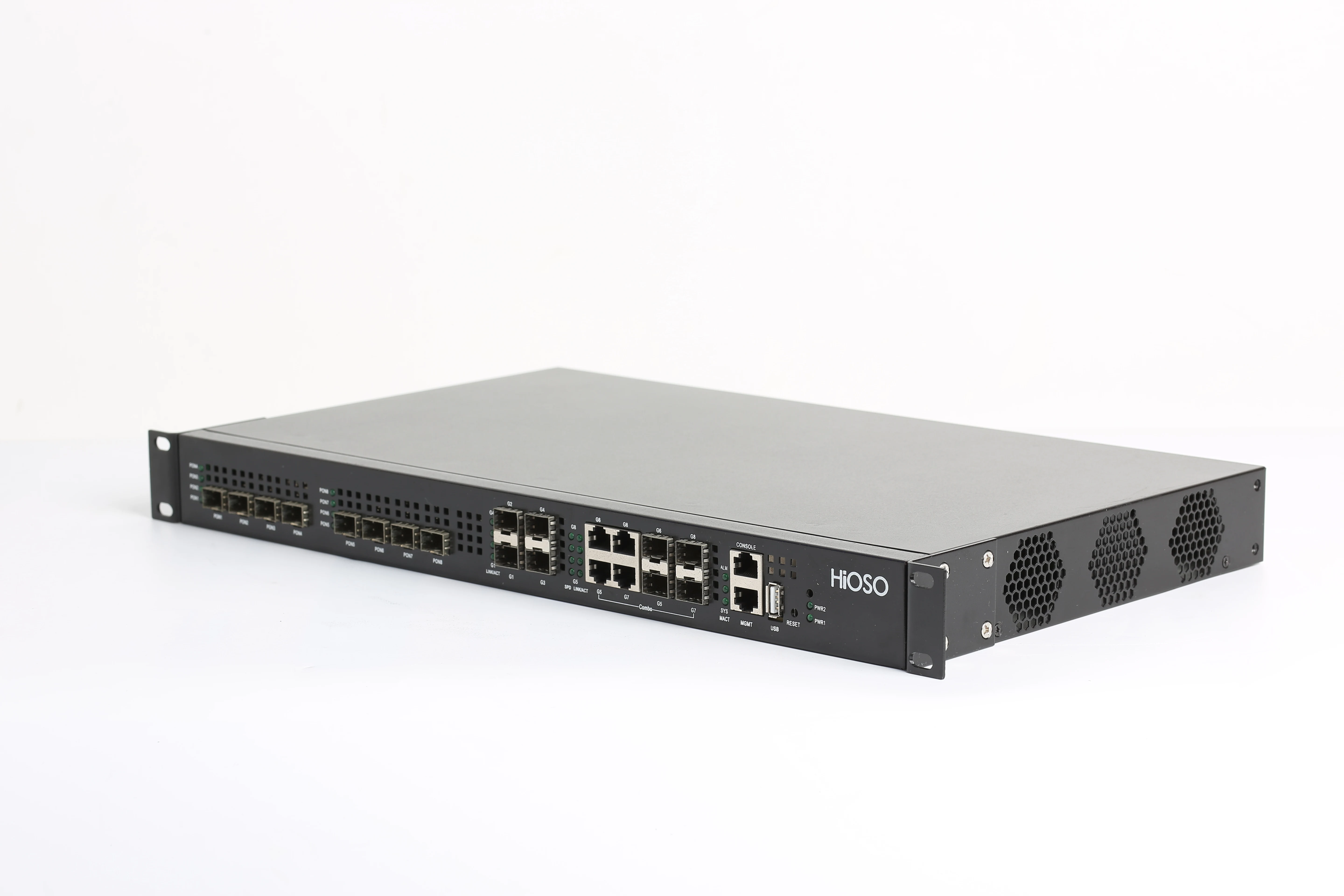 Фото 2026 HA7308C Двухпортовое оптическое оборудование OLT EPON с 8 портами, 4PON/8PON, FTTH OLT, 2AC, без SFP №5