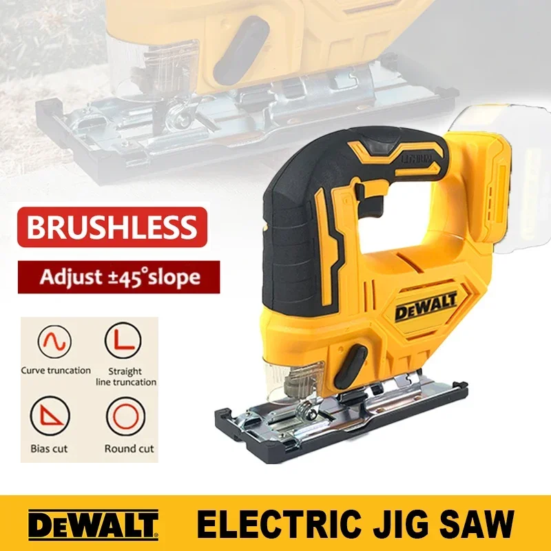 Бесщеточная кривая пила Dewalt 2700 об/мин 20 В аккумуляторная электрическая лобзик