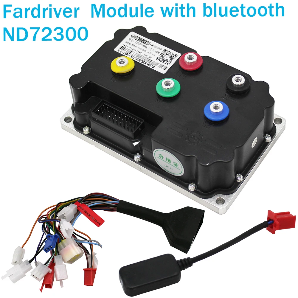 

Nanjing Fardriver ND72300 48V-72V100A DC sine wave electric scooter scooter Bluetooth debugging programming motor controller