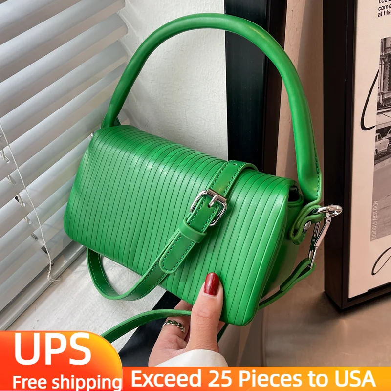 

Crossbody Bags for Women 2022 Luxury Designer Handbags Purse High Quality Flap Messenger Shoulder Bag Fashion PU Leather