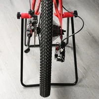 mountain bike support convenient lightweight angle adjustable for mtb bike stand triangular vertical parking rack