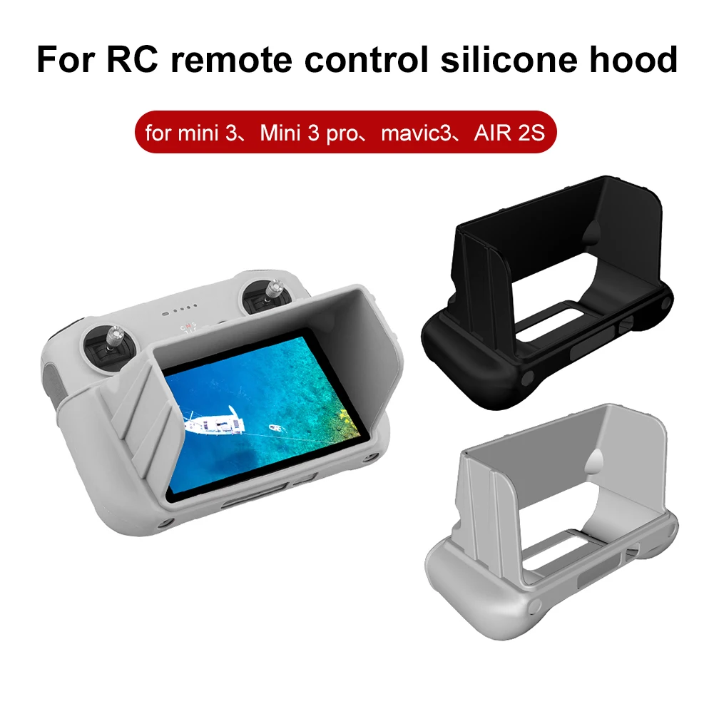 

Силиконовый чехол для RC PRO, защитный чехол с экраном, солнцезащитный козырек для DJI MAVIC 3 RC PRO, аксессуары для смарт-контроллера