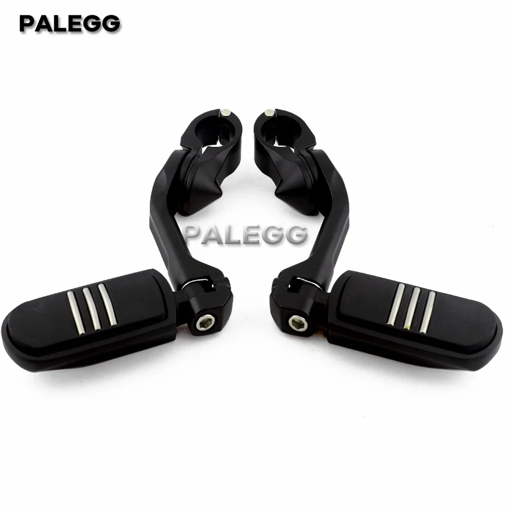 

Длинные Регулируемые Дорожные Подножки Для Harley Touring Road King Electra Glide Street Glide Sportster Softail, 1,25 Дюйма