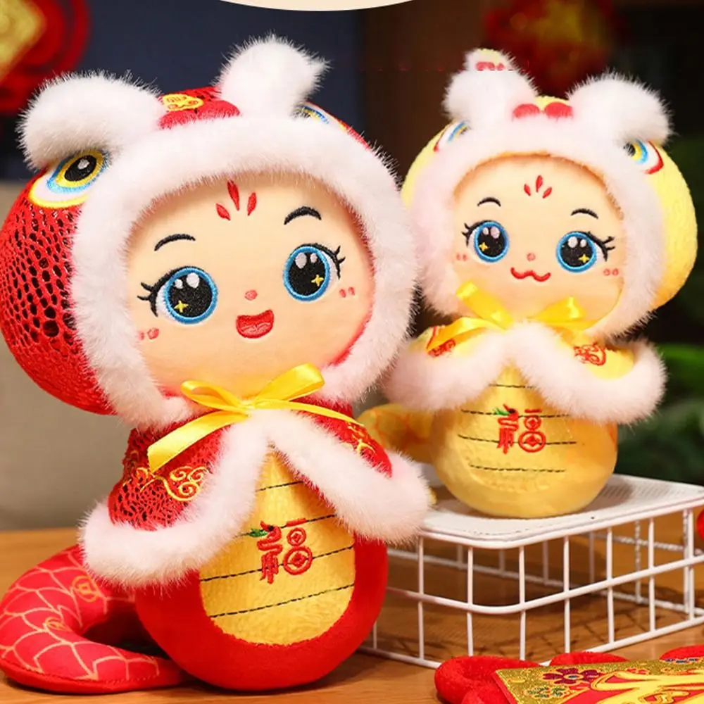 Новая новогодняя кукла Змея Год Кукла-талисман Симпатичное украшение для