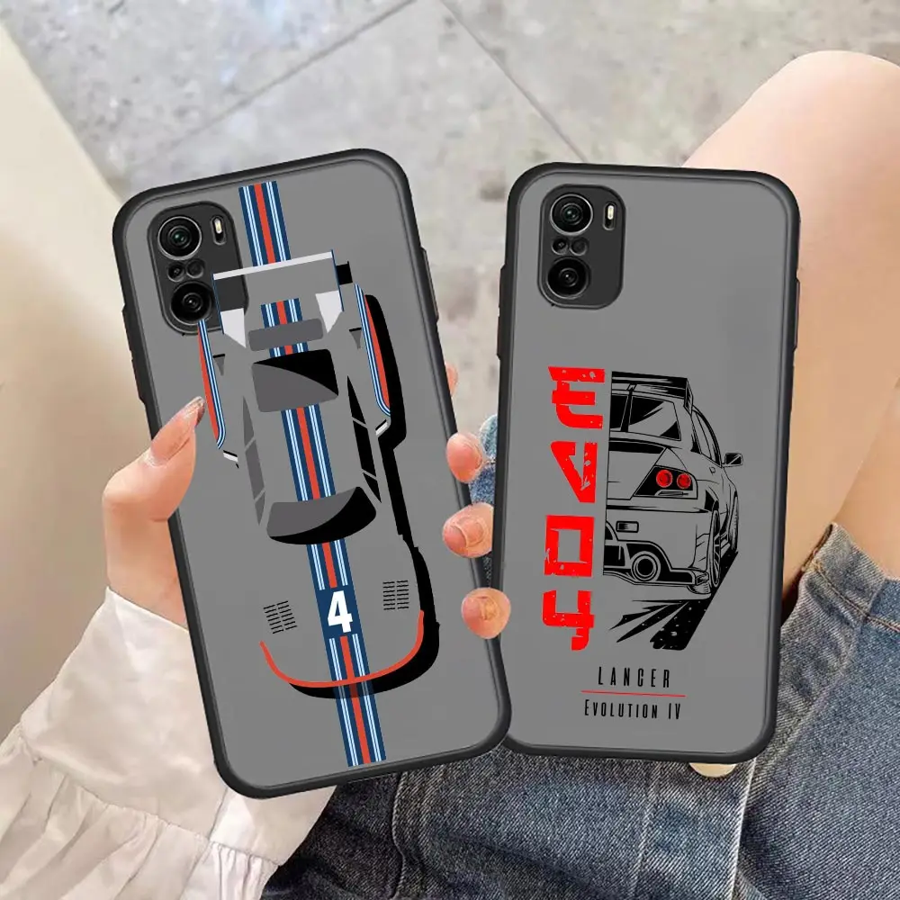 

Japan Tokyo Racing Sports Car JDM Drift Matte Case For Redmi K40 K30 K20 10 10C 10X 9T 9C 9A 9 8A 8 7A 7 6 6A 5 5A 4X Pro Cover