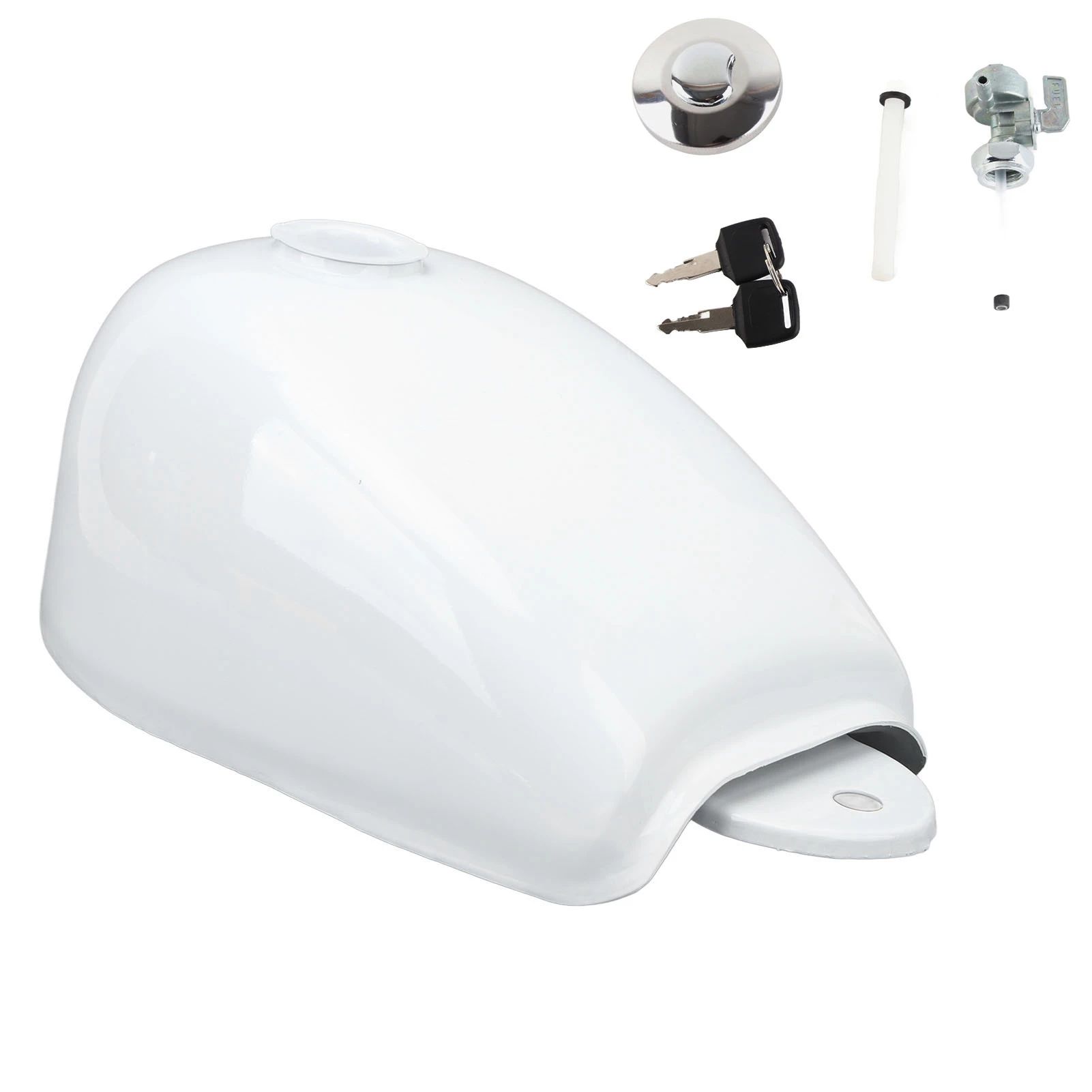 Бензобак мотоцикла с переключателем клапанных ключей в стиле ретро замена для Mini