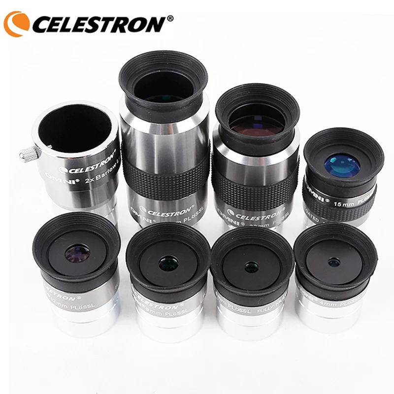 

Металлический астрономический телескоп Celestron Omni, 2 окуляра, 4 мм, 6 мм, 9 мм, 12 мм, 15 мм, 32 мм, 40 мм, линза Барлоу с полным многослойным покрытием
